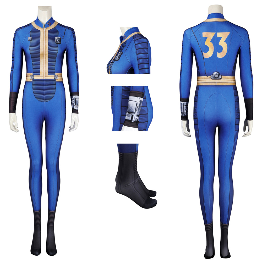 Fallout Lucy Vault 33 Cosplay Costumes