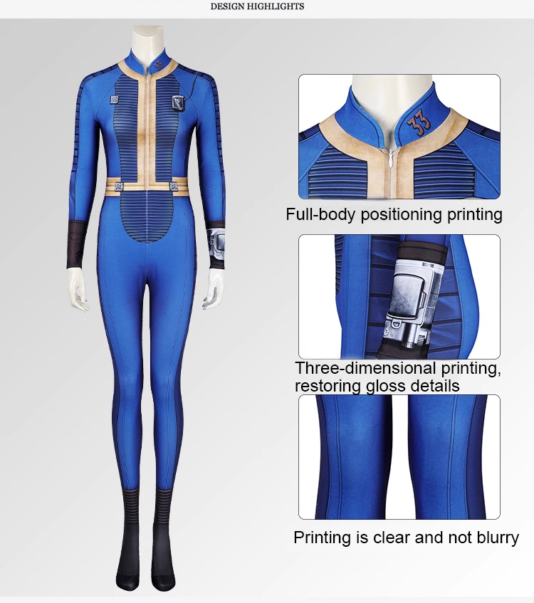 Fallout Lucy Vault 33 Cosplay Costumes